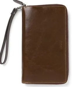 Filofax Malden Systemkalender Personal Compact Zip Ochre