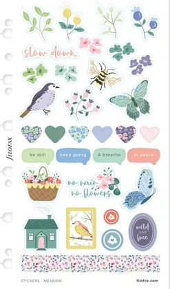 Filofax Meadow Klistermärken
