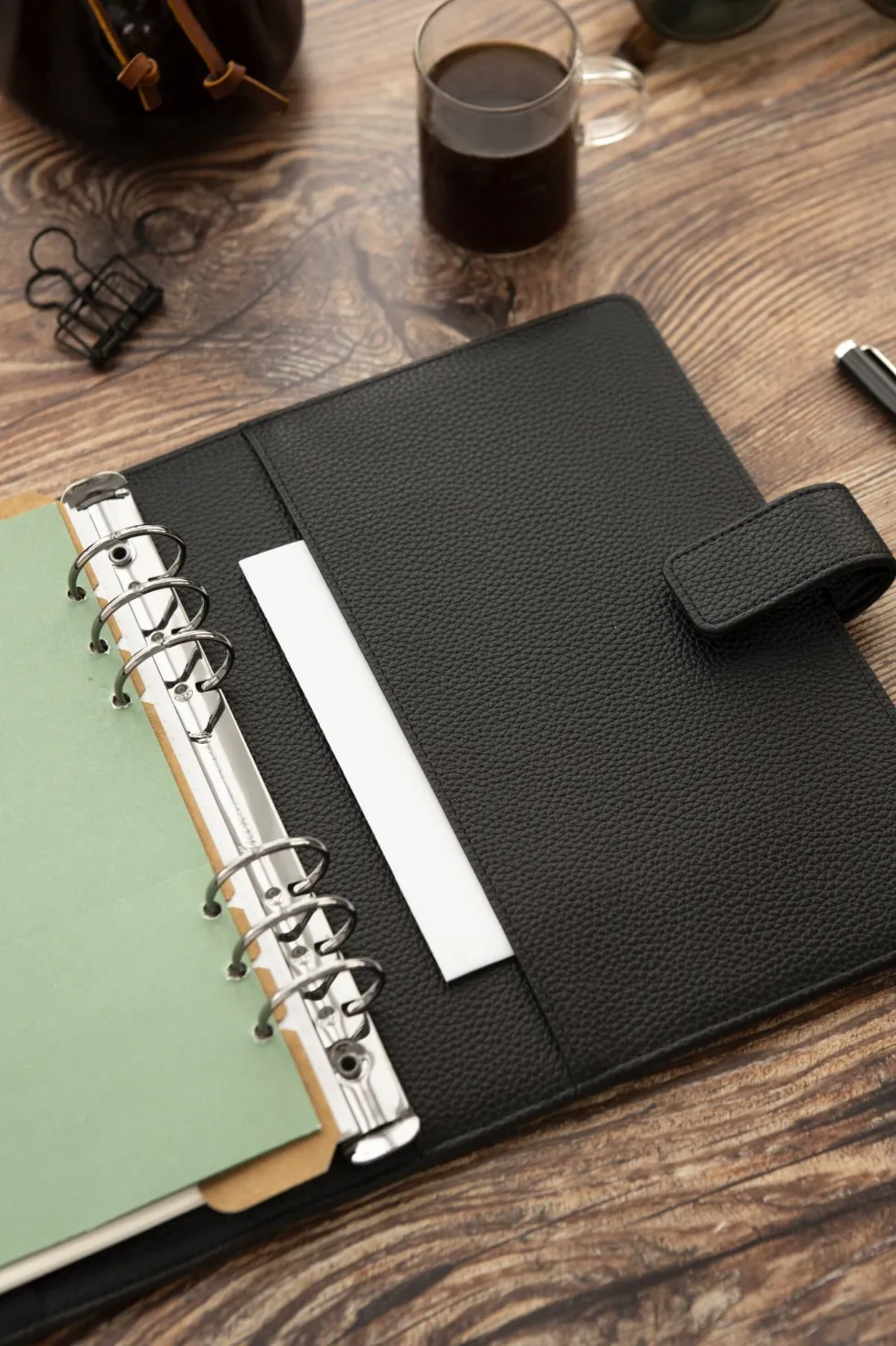 Filofax Systemkalender Camden Personal Svart