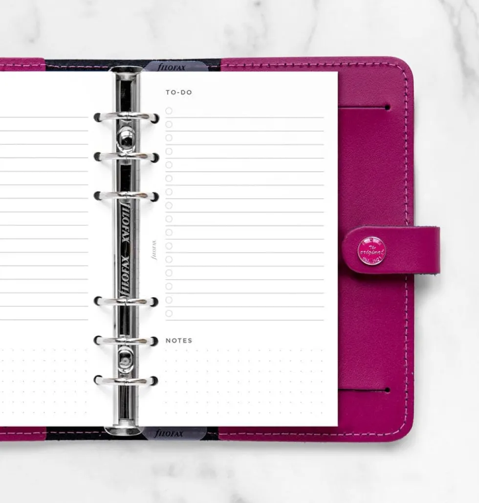 Filofax To-Do Refill Personal