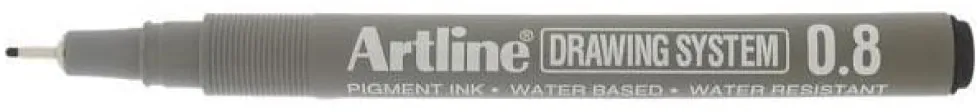 Fineliner ARTLINE EK238 0,8mm svart