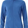 Fleecejacka CLIQUE 023915 dam rblå 2XL