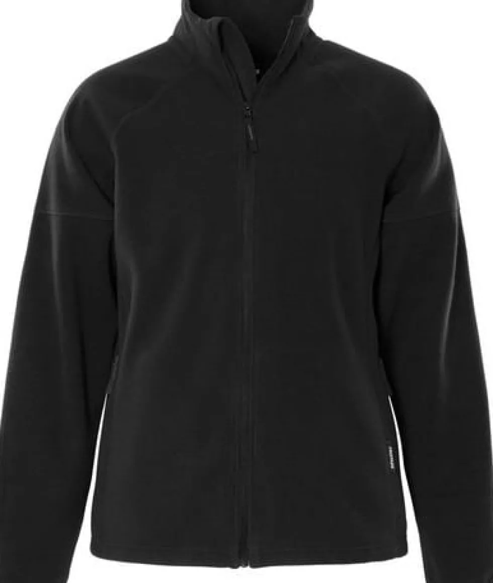 Fleecejacka FRISTADS 1498 svart dam L