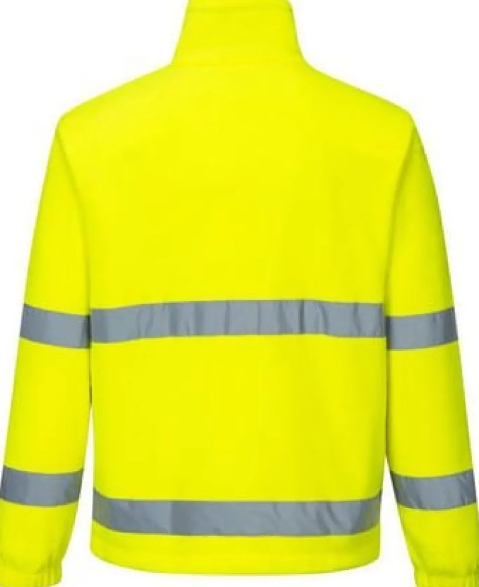 Fleecetröja Hi-vis PW F250 gul S