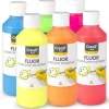 Fluorescerande färg CREALL 6x250ml