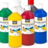 Fönsterfärg CREALL 6x500ml sort. färger