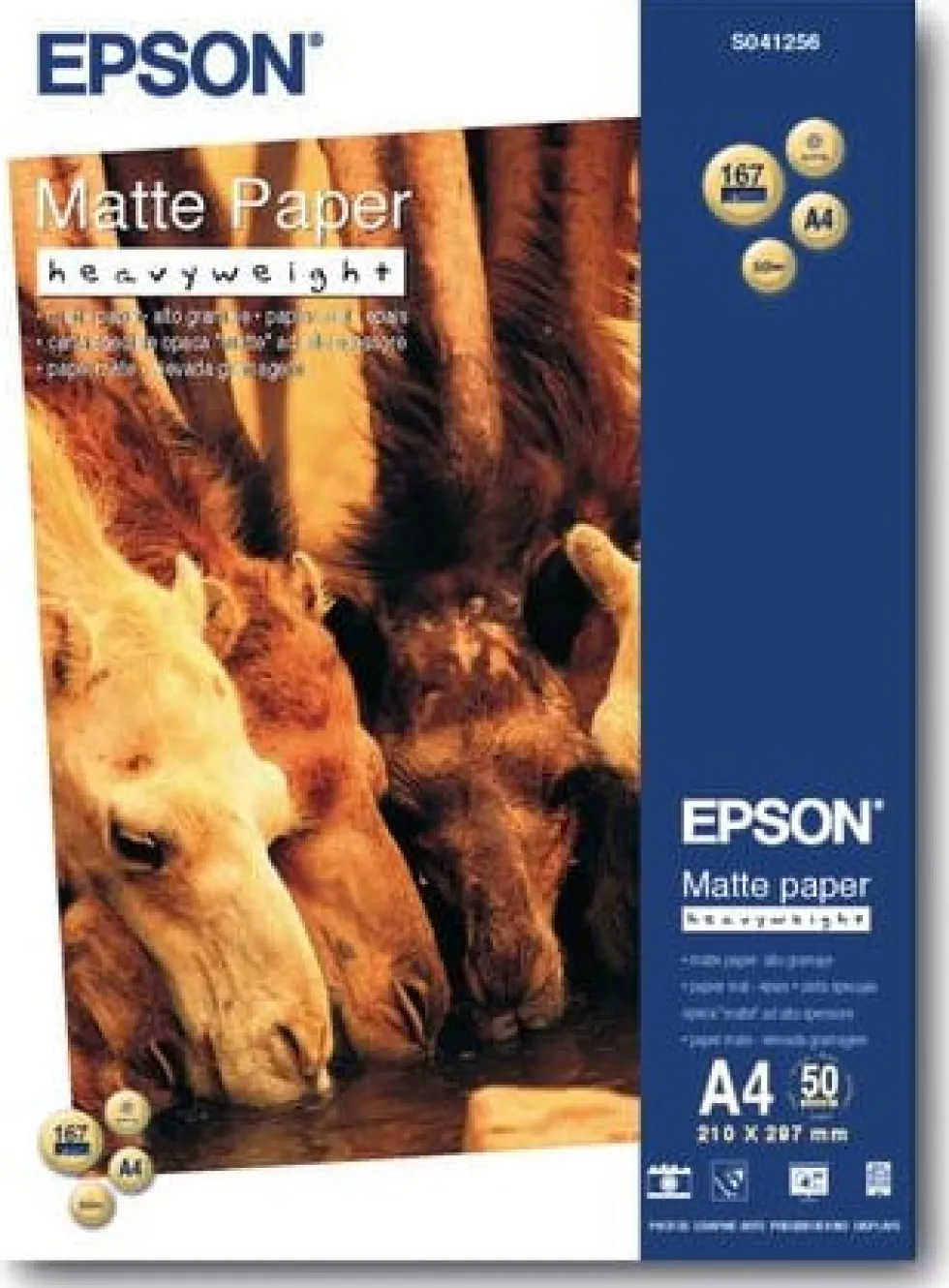 Fotopapper EPSON Matt A4 50/fp