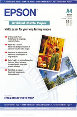 Fotopapper EPSON Matt A4 50/fp