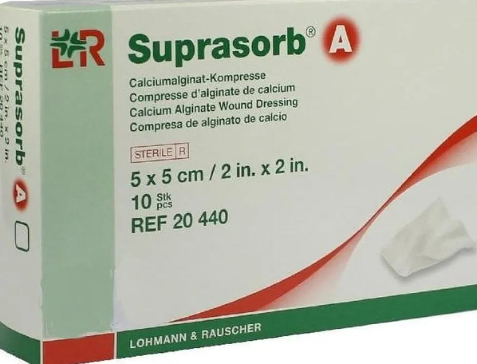 Förband SUPRASORB A 5x5cm 10/fp