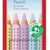 Färgpenna FABER Jumbo Grip pastel 5/fp