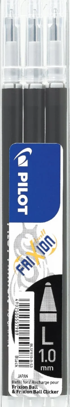 Frixion Clicker 1,0 refillll svart (3)