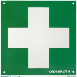 Första Hjälpen-skylt CEDERROTH