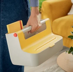 Förvaringsbox bärbar Leitz Cosy Gul