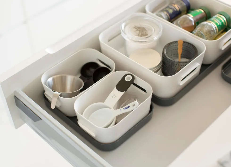 Förvaringsbox Compact S vit