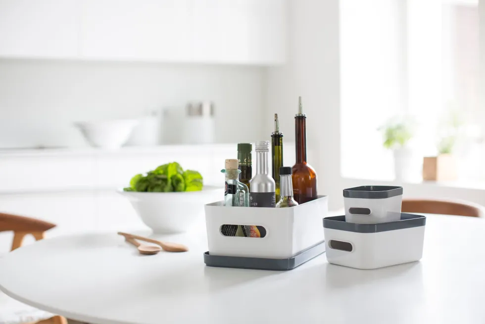 Förvaringsbox Compact S vit