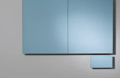Förvaringsbox skrivtavla glas, Svart/Lila