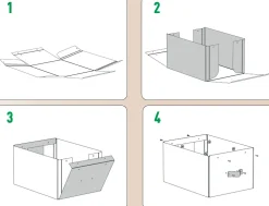 Förvaringslåda Leitz Puro 7L svart 2/fp
