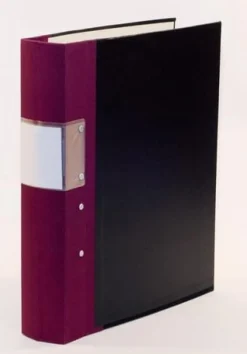 Gaffelpärm FSC A4 60mm bordeaux