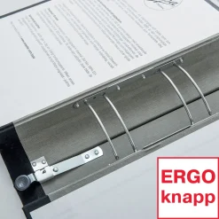 Gaffelpärm JOPA A4 Trärygg Blå, 80mm