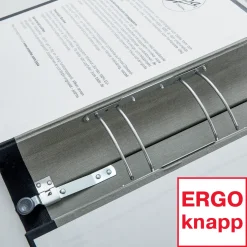 Gaffelpärm JOPA A4 Trärygg Ljusblå, 40mm