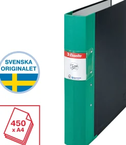 Gaffelpärm JOPA A4 Trärygg Ljusgrön, 60mm