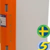 Gaffelpärm KEBAergo A4 55mm Orange/Neutr
