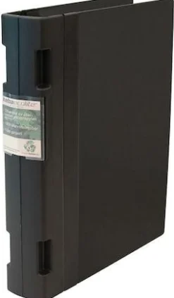 Gaffelpärm Plast KEBAecolite A4 Svart, 55mm