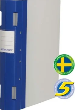 Gaffelpärm Plast KEBAErgo A4 Blå/Neutral, 55mm