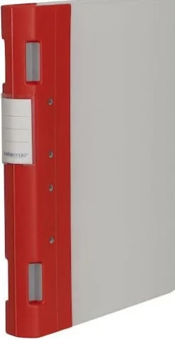 Gaffelpärm Plast KEBAErgo A4 Röd/Neutral, 40mm