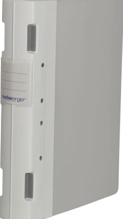 Gaffelpärm Plast KEBAErgo A4 Vit/Neutral, 55mm