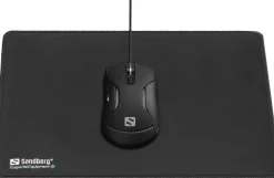 Gamer Mousepad, Black (32x24cm)