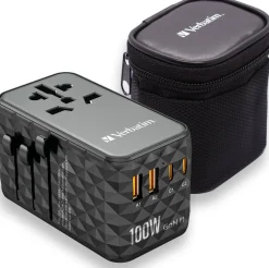 GaN III Universal Travel Adapter UTA-06 PD100W QC 4+