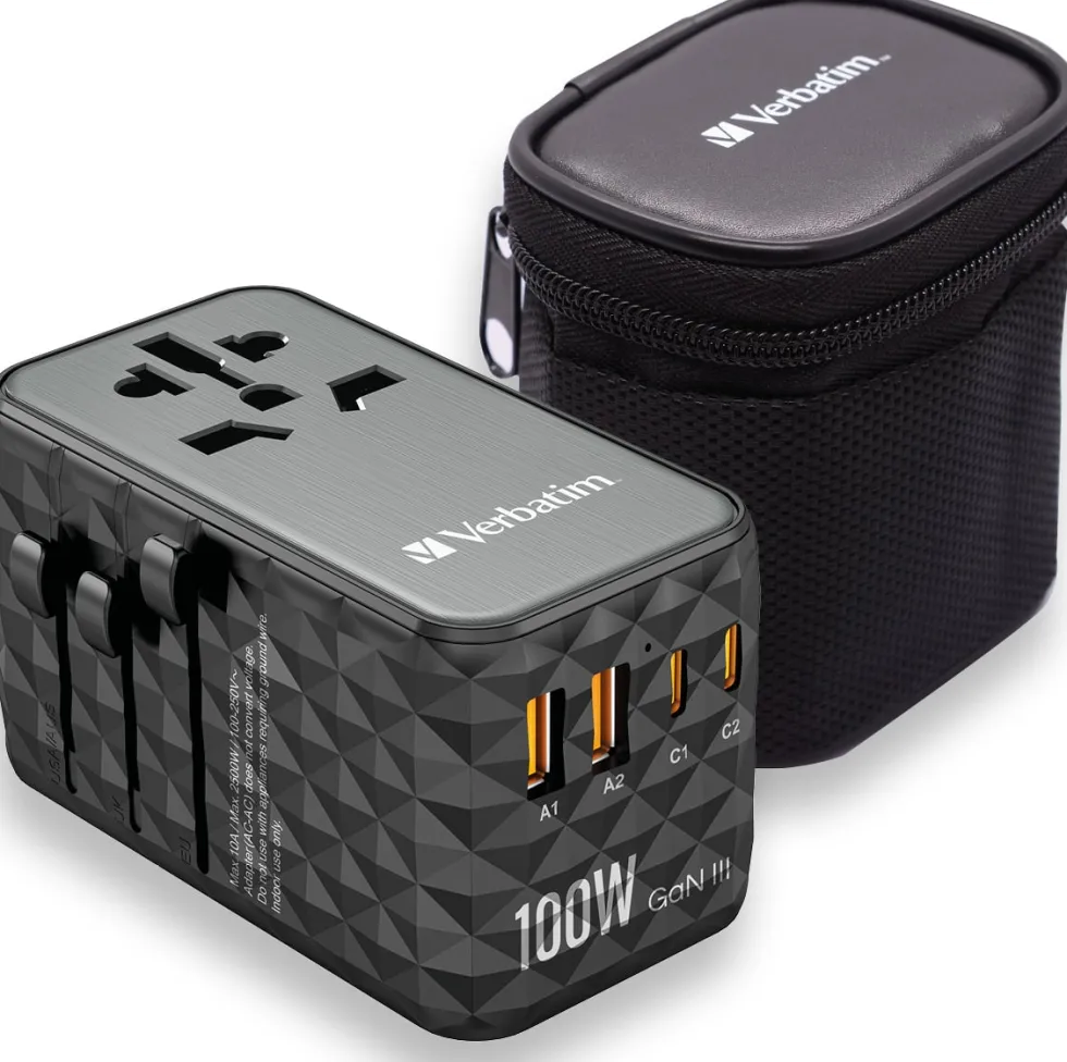 GaN III Universal Travel Adapter UTA-06 PD100W QC 4+