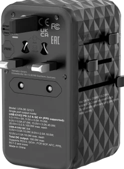 GaN III Universal Travel Adapter UTA-06 PD100W QC 4+