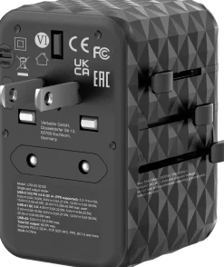 GaN III Universal Travel Adapter UTA-05 PD65W QC 4+