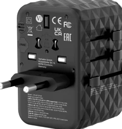 GaN III Universal Travel Adapter UTA-05 PD65W QC 4+