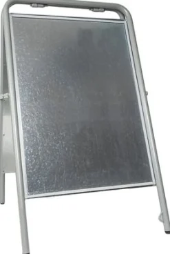 Gatuställ Sign 50x70cm silver