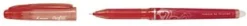 Gelkulpenna PILOT Frixion Point Fine Röd, 0.5mm, raderbar, 12st