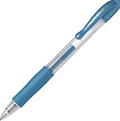 Gelkulpenna Pilot G-2 Metallic Medium Blå, 0.7mm