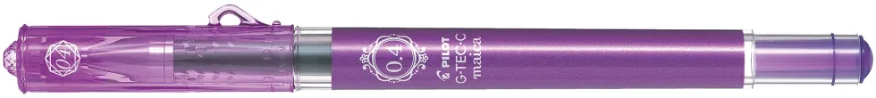 Gelkulpenna PILOT Maica Extra Fine Lila, 0.4mm