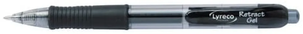 Gelpenna LYRECO RT 0,7mm svart