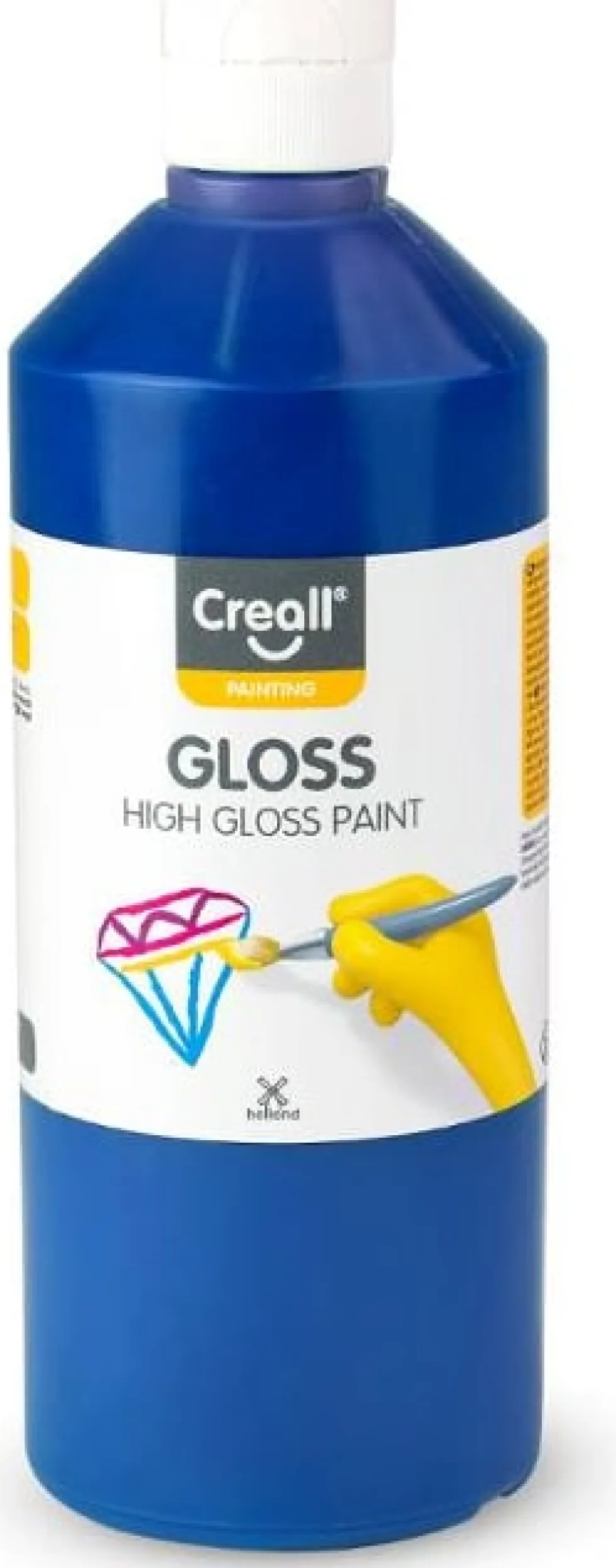 Glansfärg CREALL Gloss 500ml blå