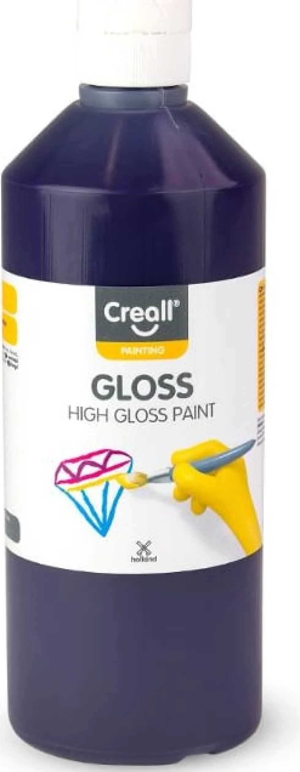 Glansfärg CREALL Gloss 500ml lila