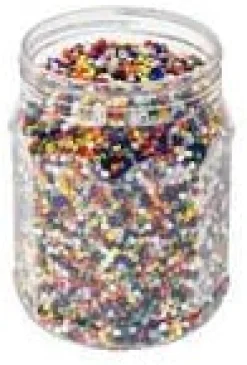 Glaspärlor, 500g