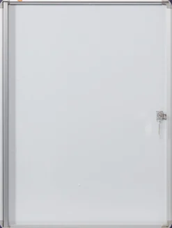 Glasskåp NOBO extra tunt magnetisk 4xA4