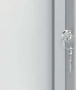Glasskåp NOBO utomhusbruk magnetisk 9xA4