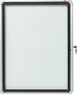 Glasskåp NOBO utomhusbruk magnetisk 4xA4