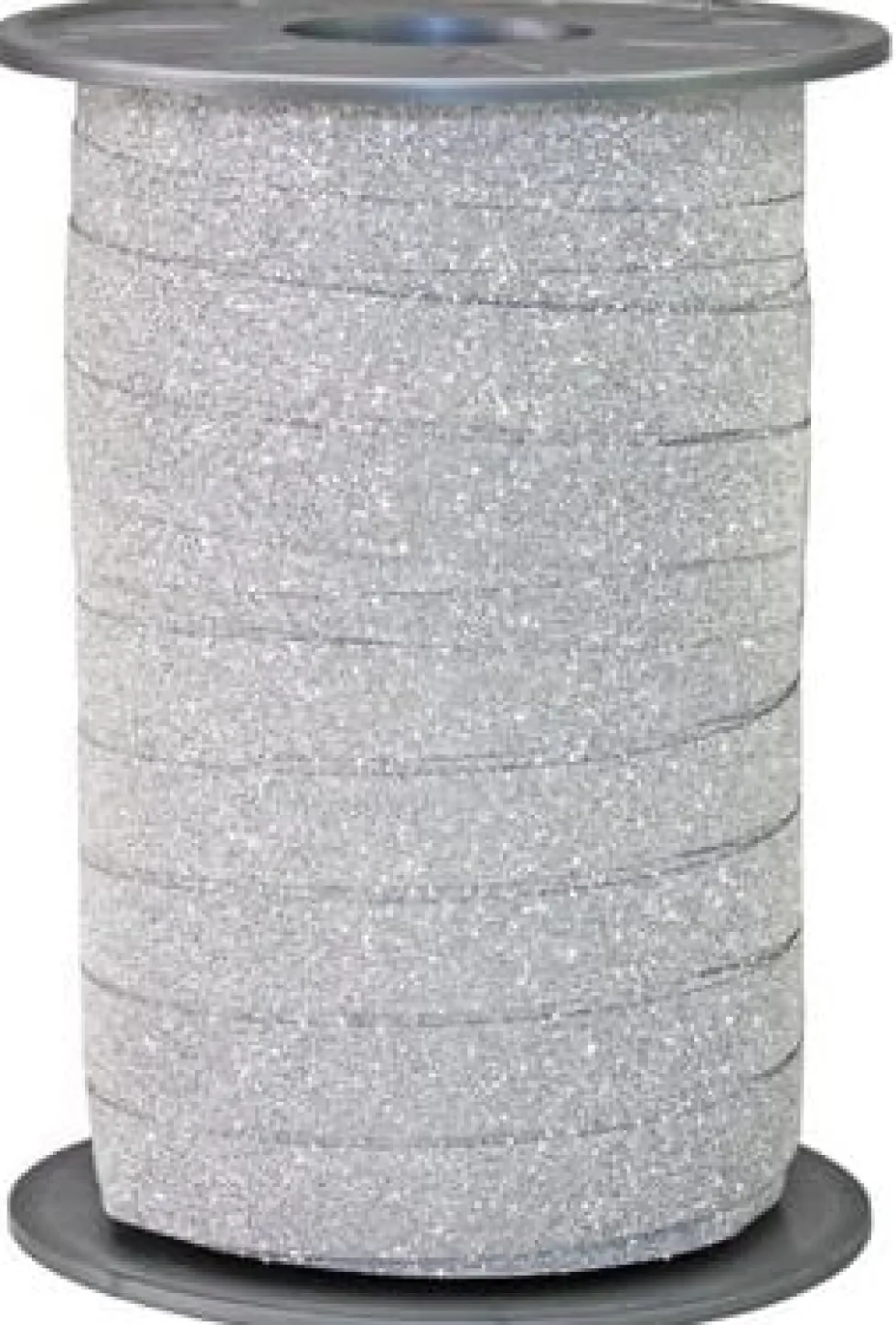 Glitterband silver 10mmx100m