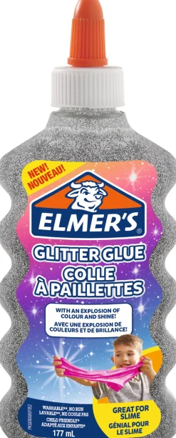 Glitterlim Elmers 177ml silver