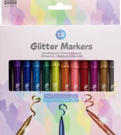 Glitterpennor 12/fp